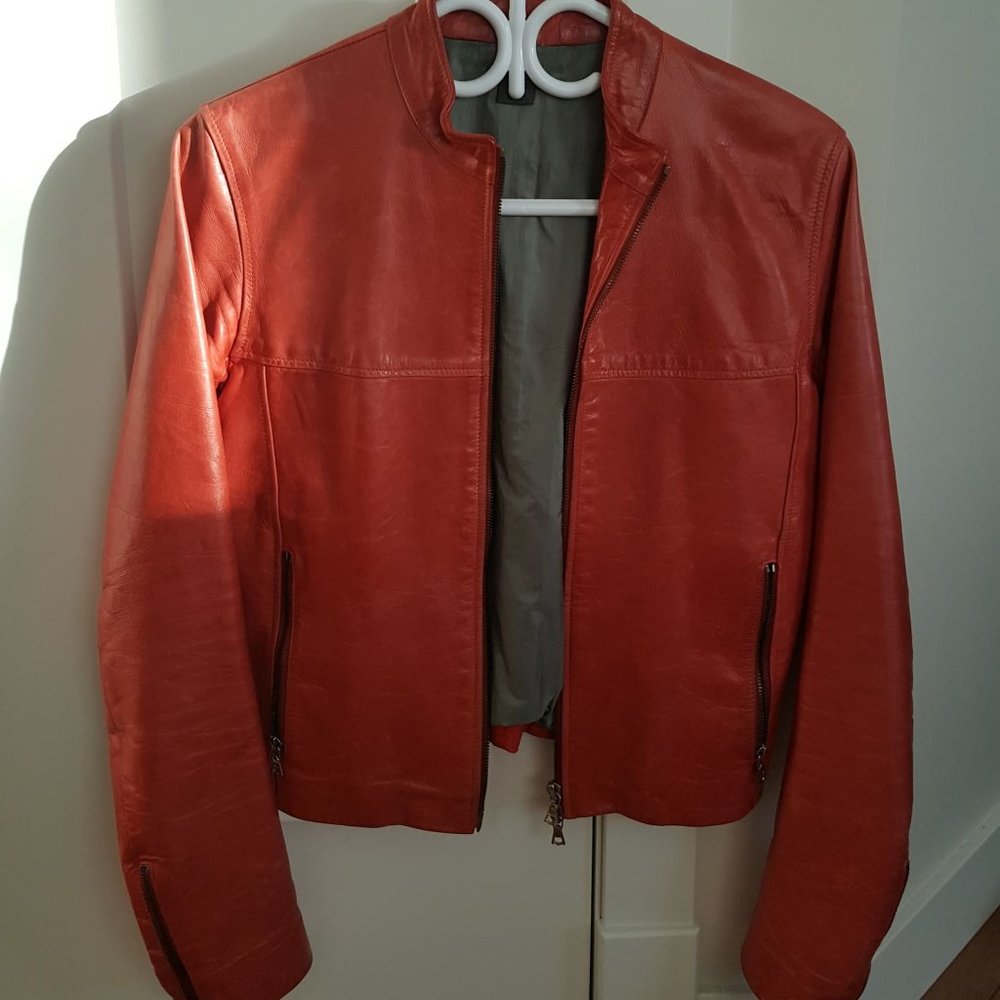 Leather vest